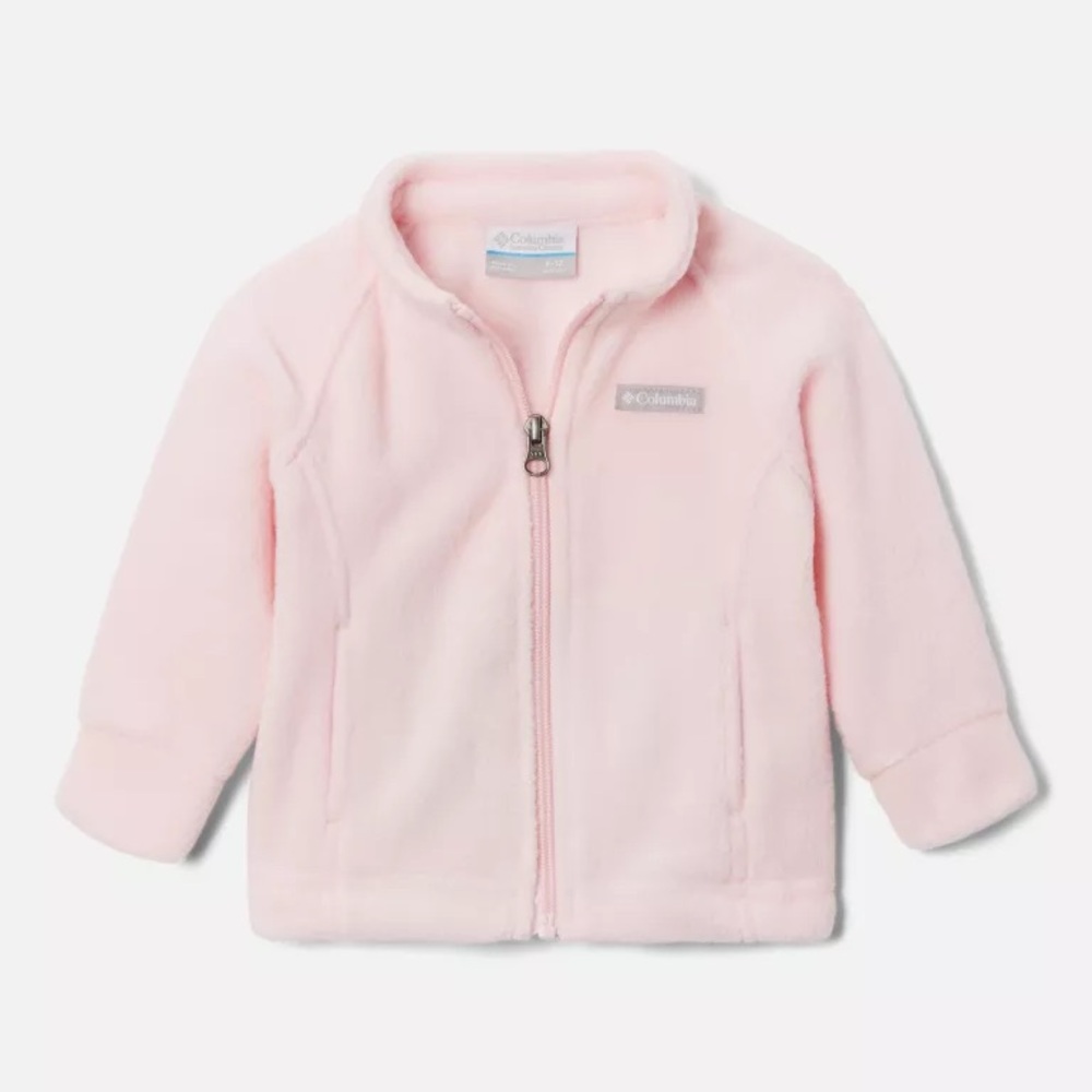Columbia Soft Pink 3-6 Month Fleece